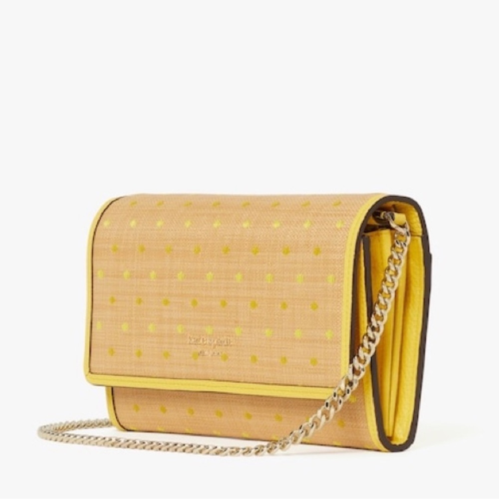 Kate Spade Roulette Chain Clutch Women’s Crossbody Bag✨